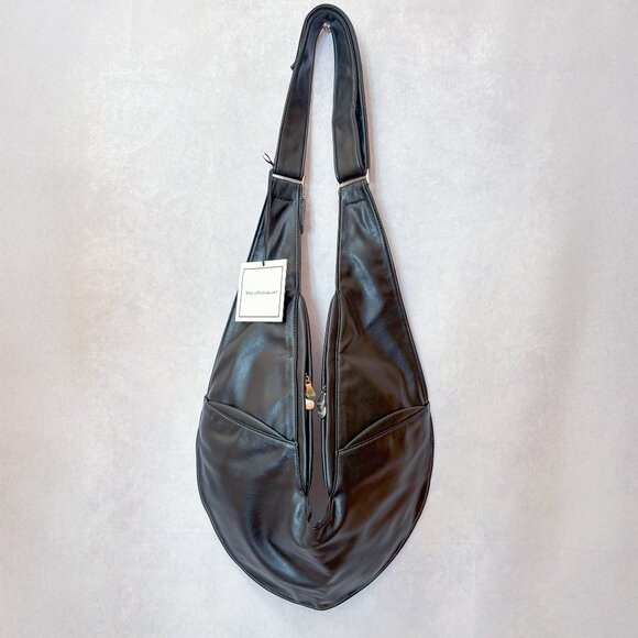 SASH Crossbody Bag Faux Leather Purse for Women  Travel Sling Bag - Picture 12 of 16